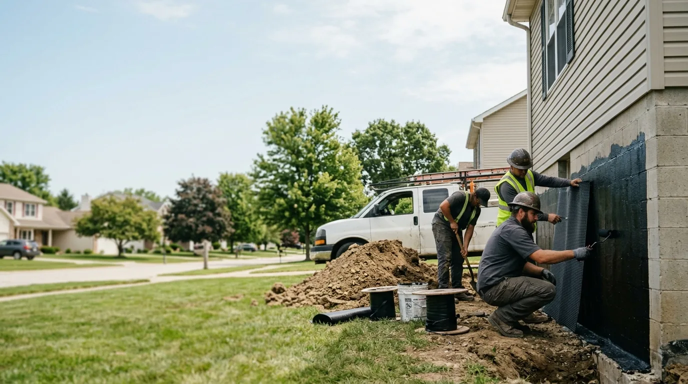 Basement Waterproofing in Camden, IL near me